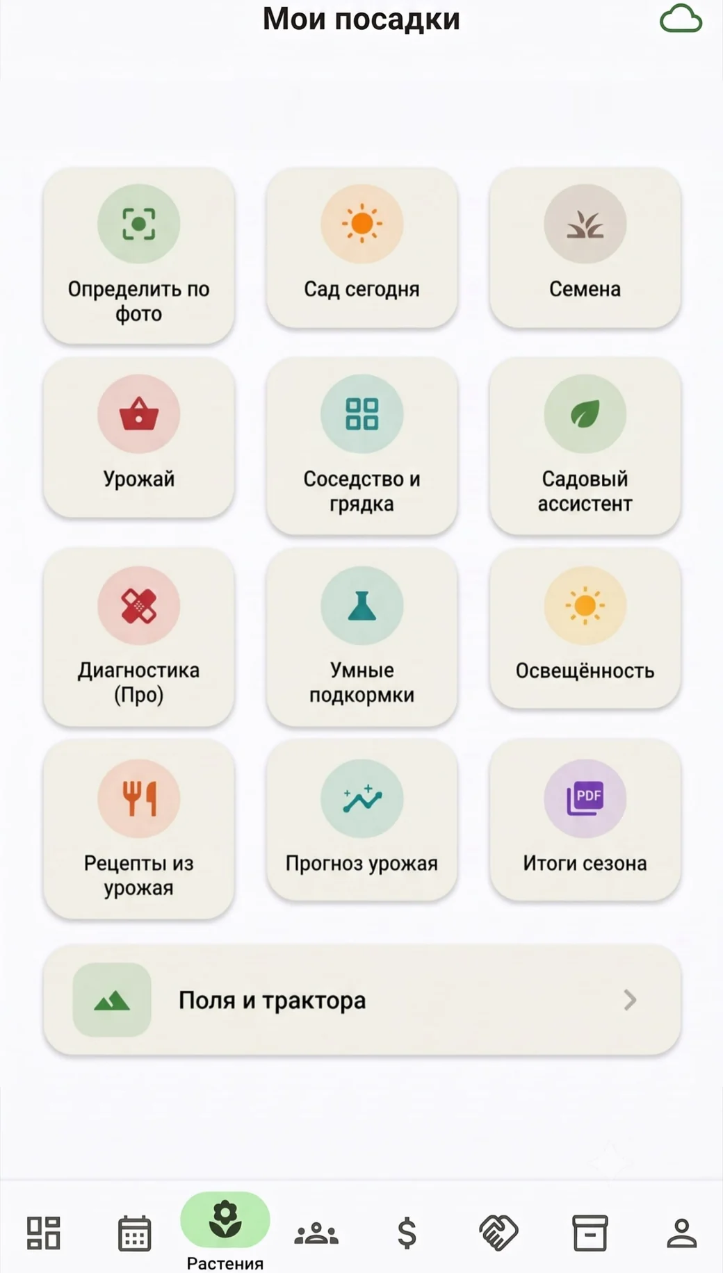ИИ-инструменты Terra: определение по фото, диагностика, прогноз урожая